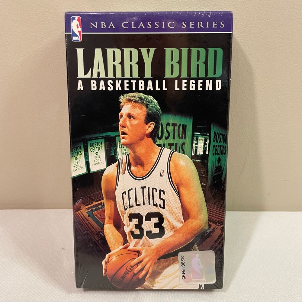 Larry Bird A Basketball Legend VHS Sealed! NBA Classic Series